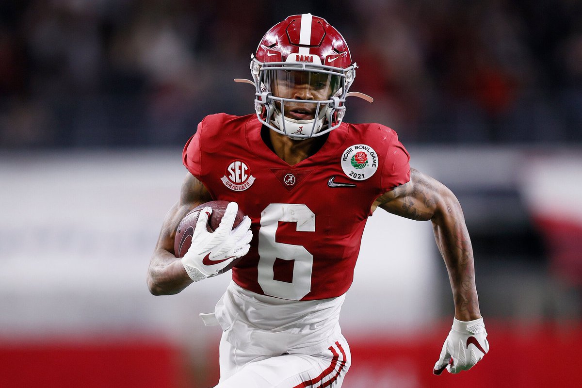 Vols WR Jalin Hyatt through 6.5 games this season:

• 40 receptions
• 771 yards
• 12 TD 

Alabama WR DeVonta Smith through 7 games in his Heisman season at Bama:

• 65 receptions
• 903 yards
• 10 TD

Heisman incoming? 

#cfb #CollegeFootball #ncaaf #ncaa
