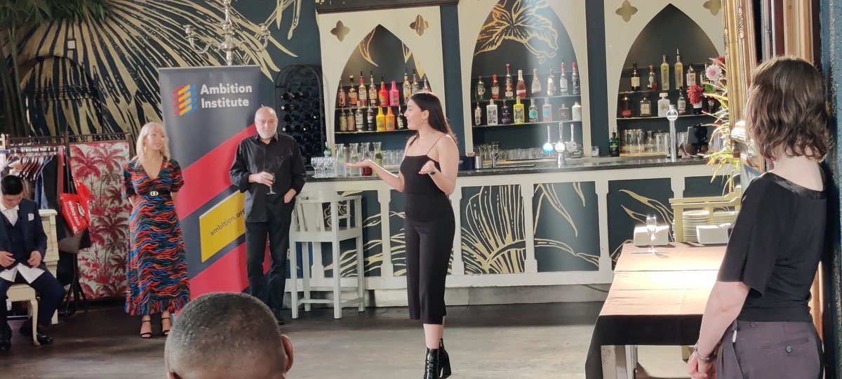 Very proud of Eliza for getting a distinction in her MA AND delivering an excellent graduation speech to her cohort! 👏👏👏