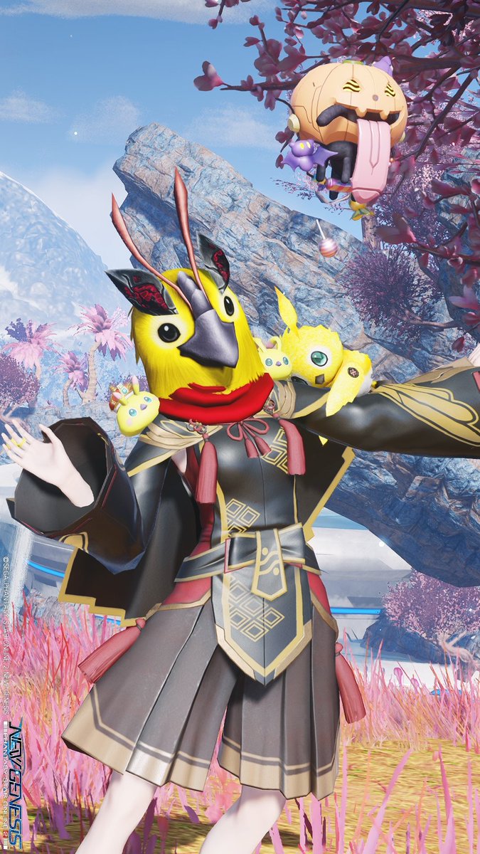 eury_pso2's tweet photo. #突然TLにかわいいナヴラッピーを流す #SSさぼってないよ https://t.co/ysJ2m0dXle