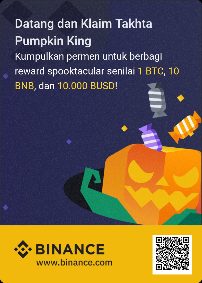 #CryptoCreeepers
binance.me/id/game/hallow…