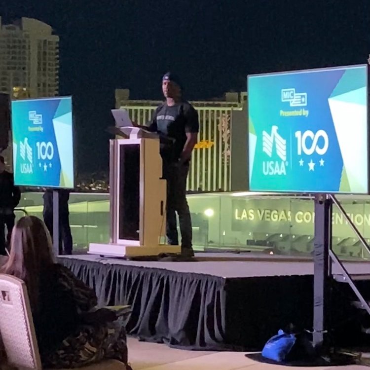 workboldly's tweet image. Great keynote and sessions happening at @MIC_Military this week! #MICLV #militarycommunity