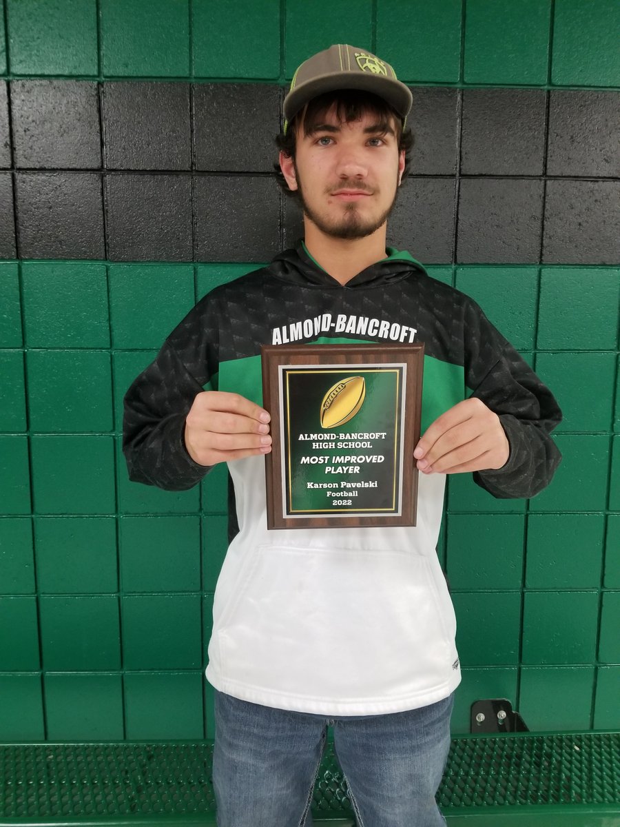 AlmondBancroft's tweet photo. Thursday night was the annual Fall Athletics and Awards Banquet. Our football team had a great season and many of the athletes were recognized. Go Eagles! #AlmondBancroftPRIDE https://t.co/iR4wCSsagj