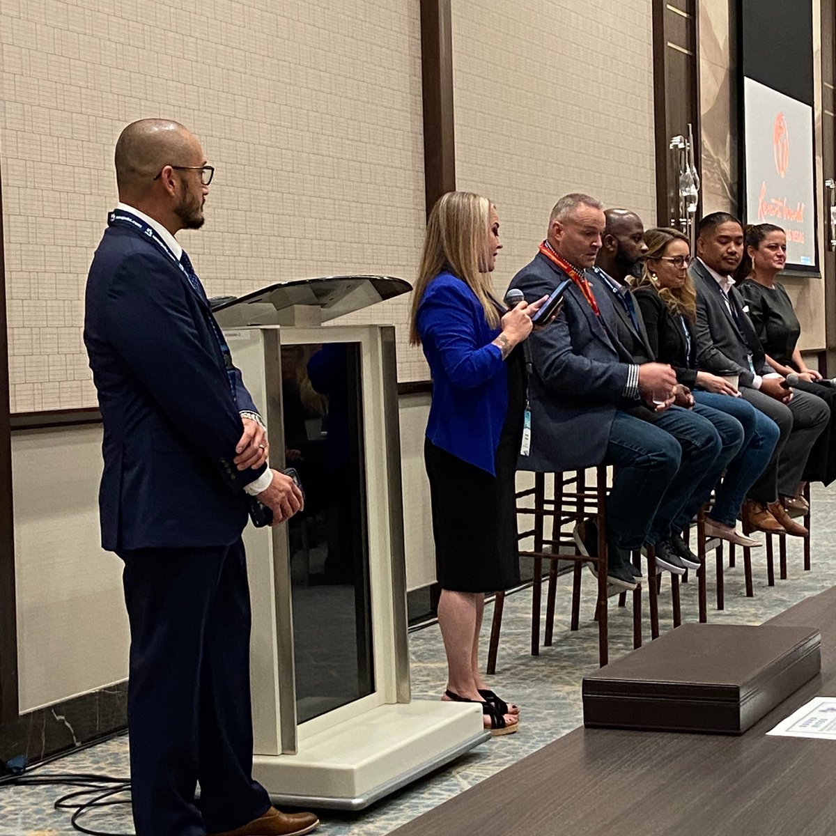 workboldly's tweet image. Great keynote and sessions happening at @MIC_Military this week! #MICLV #militarycommunity