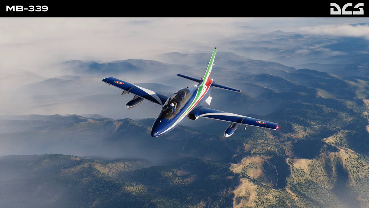 eagledynamics's tweet image. The MB-339 was exported and many are still in service. Flown by the Armada de la República Argentina, this aircraft took part in the Falklands-Malvinas war. It was also used by the Eritrean Air Force against rebels, smugglers, and the Ethiopian Air Force. #DCSWorld