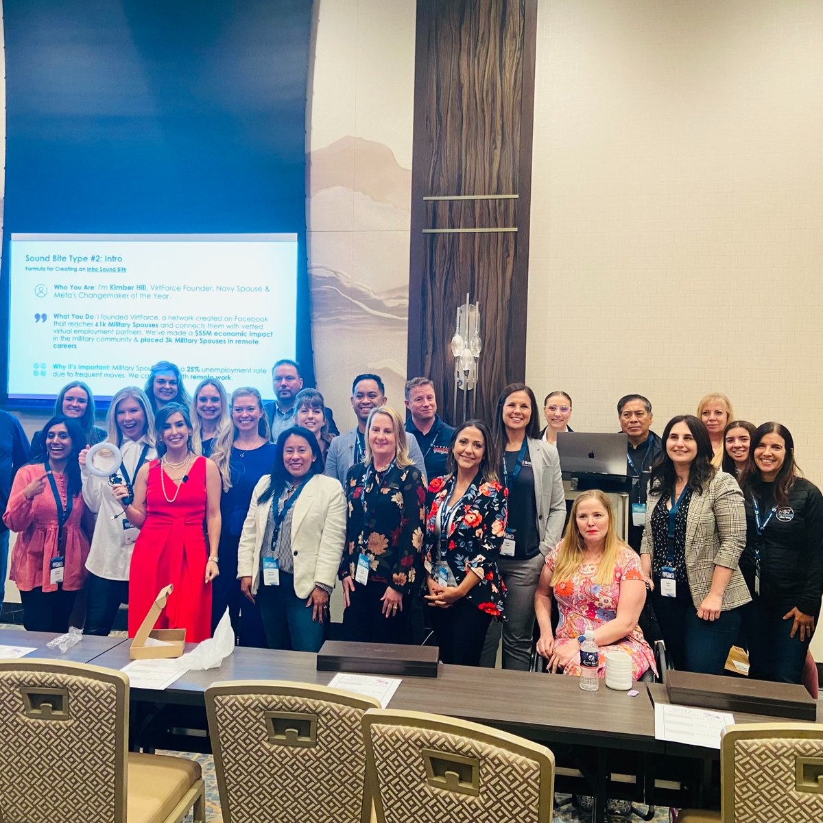 workboldly's tweet image. Great keynote and sessions happening at @MIC_Military this week! #MICLV #militarycommunity