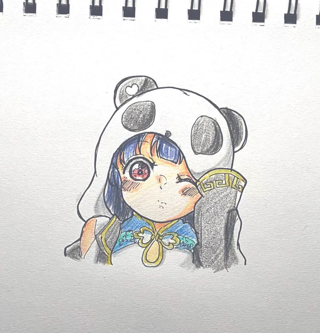 届けぇーーーー #イラストを4枚貼ると秋風に乗って絵柄を好いてくれる人の元へ届くらしい 