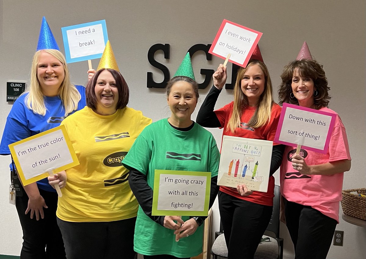 Dress Up Like Your Favorite Book Character Day! #sgeeagles