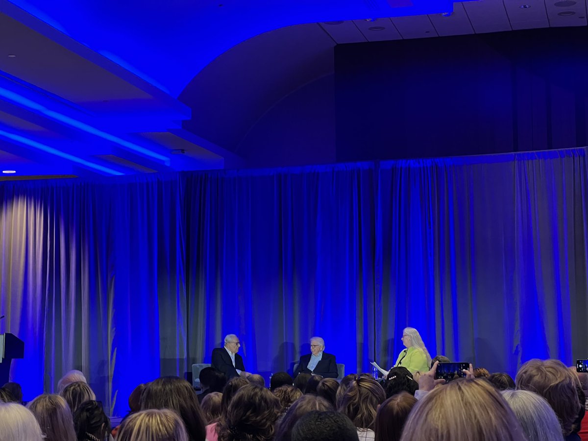 KatySword's tweet photo. Woodward &amp; Bernstein are speaking about the 50th anniversary of the Watergate break in at #MediaFest22 

Another previous speaker at SPJ’s national conference? Richard Nixon. His advice to journalists? “Dig deeper.”

There’s some lesson about irony here I’m sure. https://t.co/Lveyq2F4eZ