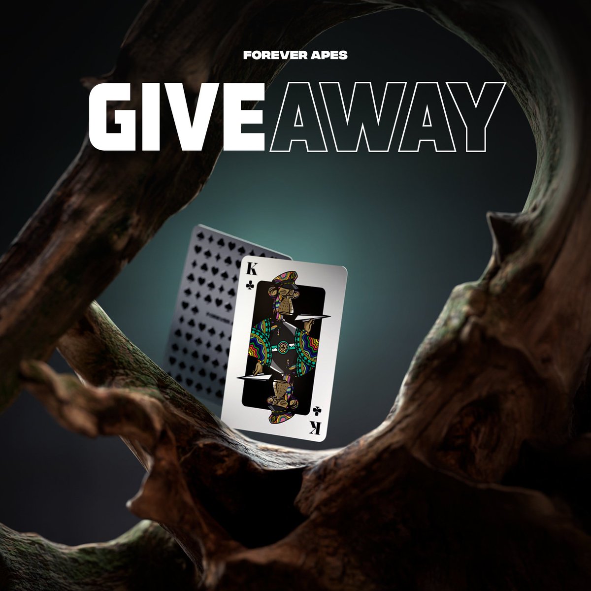 *GIVEAWAY!

In celebration of our first AIP passing, we're giving away a fews free decks of our Vol01 cards. 

Call us with your banana phone apes below, and we'll call back the three winners on Monday!🍌

(Shout out to <a href="/FuegoApps/">Noe Ji-Won | FuegoDeployer</a> &amp; <a href="/BoredApeNotClub/">Bored Ape Not Club</a>!)