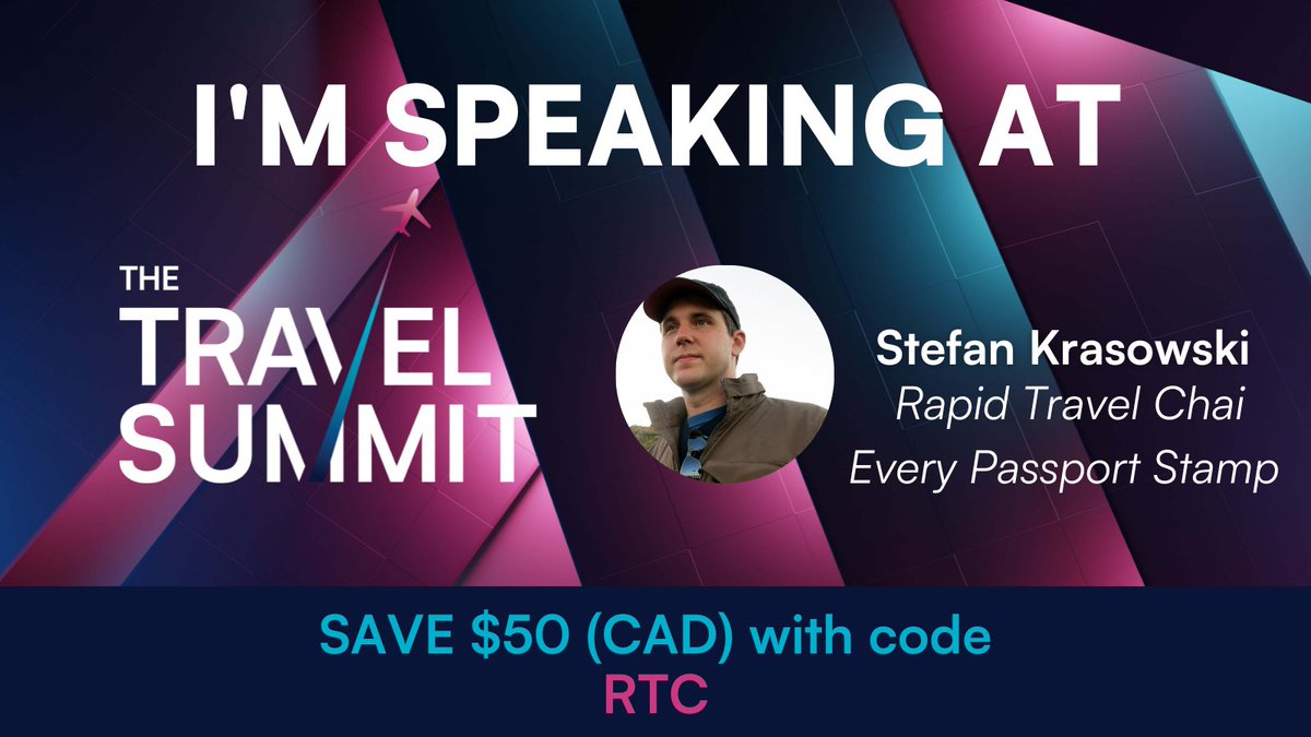 Last call join us in Toronto this weekend 10/29-30, ticket sales end at midnight tonight, The Travel Summit from @princeof_travel with @FrequentMiler, @spencerformiles, @vikkie and more, save CAD 50 thetravelsummit.com/EPS