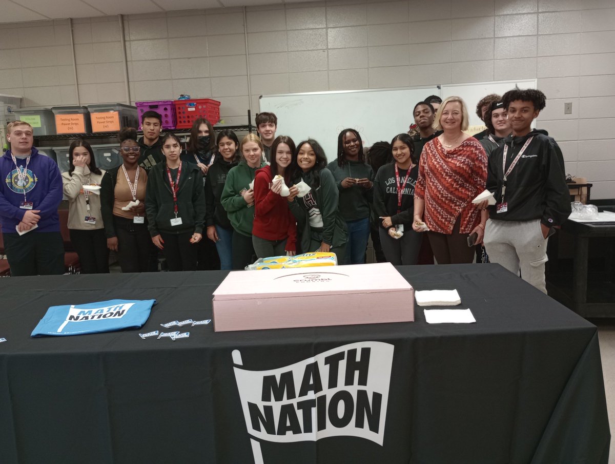 FosterCarnita's tweet image. Collaboration Day champs for 2nd block! Crumbl cookies for everyone. #mathnation