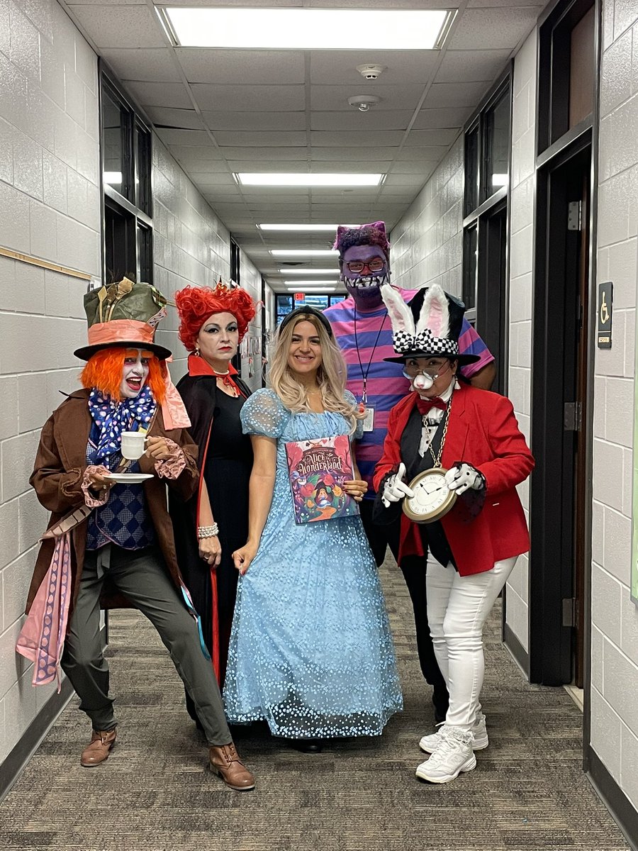 Halloween is not one of my favorite holidays, but I am so glad I have a team that pushes me out of my comfort zone.  Book character parade is always fun <a href="/HumbleISD_HE/">Humble Elementary</a> 💜