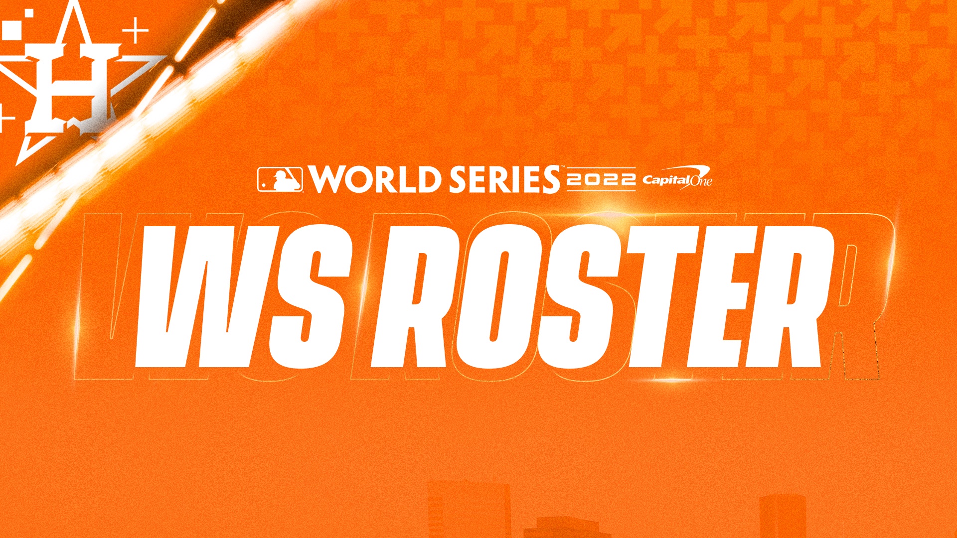 Houston Astros on X: Our #WorldSeries roster is set. 🔒