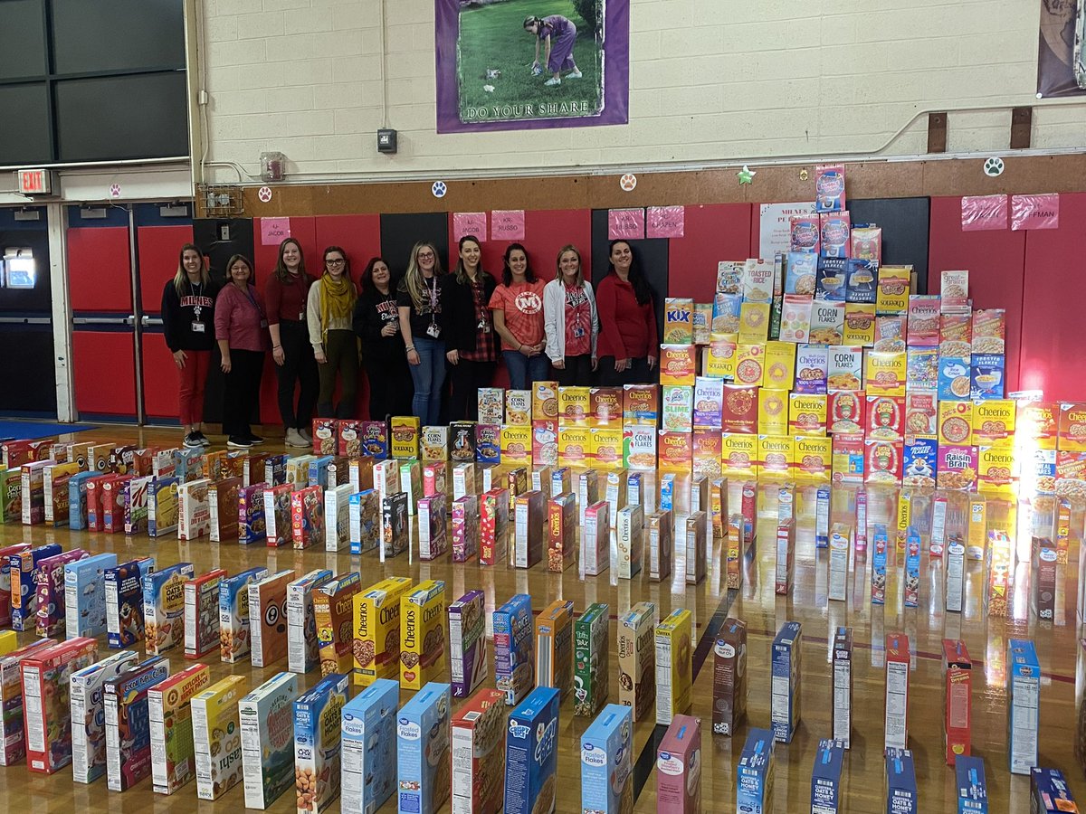 HenryBMilnes's tweet photo. We concluded our World Cereal-ies and collected 741 boxes of cereal for the Fair Lawn Food Pantry! We are so proud to be supporting our community. We did a great job showing home much we CARE this month! @missbrown__PE https://t.co/yAxHDCmcsT
