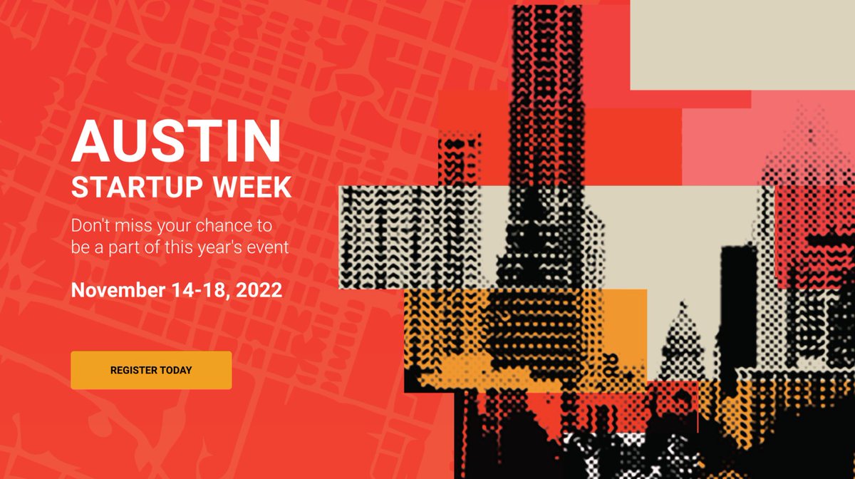 We couldn't be more excited about participating in this year's Startup Crawl at <a href="/CapitalFactory/">Capital Factory ⚙️</a> in Austin. Will we see you there?  buff.ly/3DDYopK
#ATXStartupWeek  #ASW22