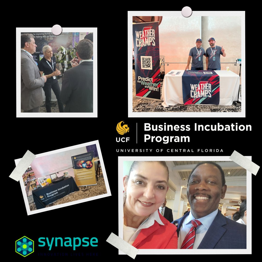 UCFBIP's tweet image. We had a great time at @SynapseFlorida! Our clients Aerosapien Technologies, Arkmeds Group, @ConnectedWise, DocStudio.com, @iSportz_Global, @KismetTech, ONE360, @pommconnect, @seedincubit, @SimBlocks, @Smartx_IoT, and @WeatherChamps all showcased.

#fbf #ucfbip #Synaps