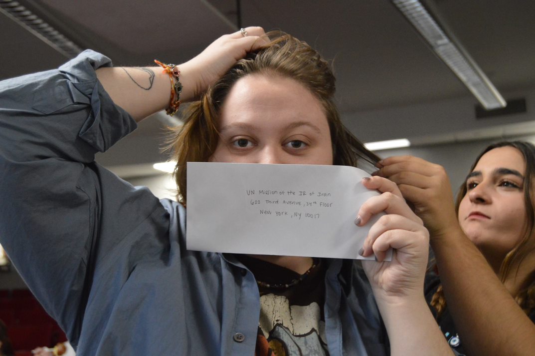 StudentLifeHC's tweet image. Thank you to everyone who came out last night to support Feminist Club and Multicultural Affairs at their event to support the protest efforts in Iran.