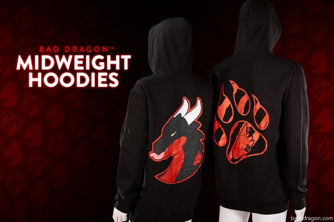 Our new “Paw”, & our new “Duke”, midweight zip-up hoodies are here just in time for Fall & the colder