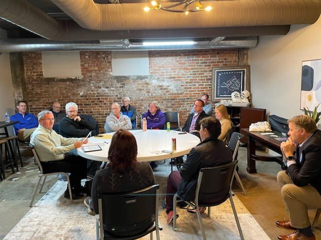 5970Rotary's tweet image. On Wednesday, October 26, District Governor Don Meyer visited the Linn County Rotary club and handed out some great awards!  Mariah Obiedzinski accepts the Rotary Citation for the 2021-2022 year, and Katie Wilford receives a certificate for joining the Polio Plus Society.