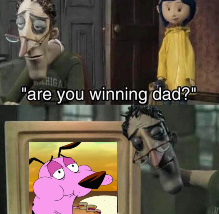 dumpy_meme_page's tweet image. is he winning?