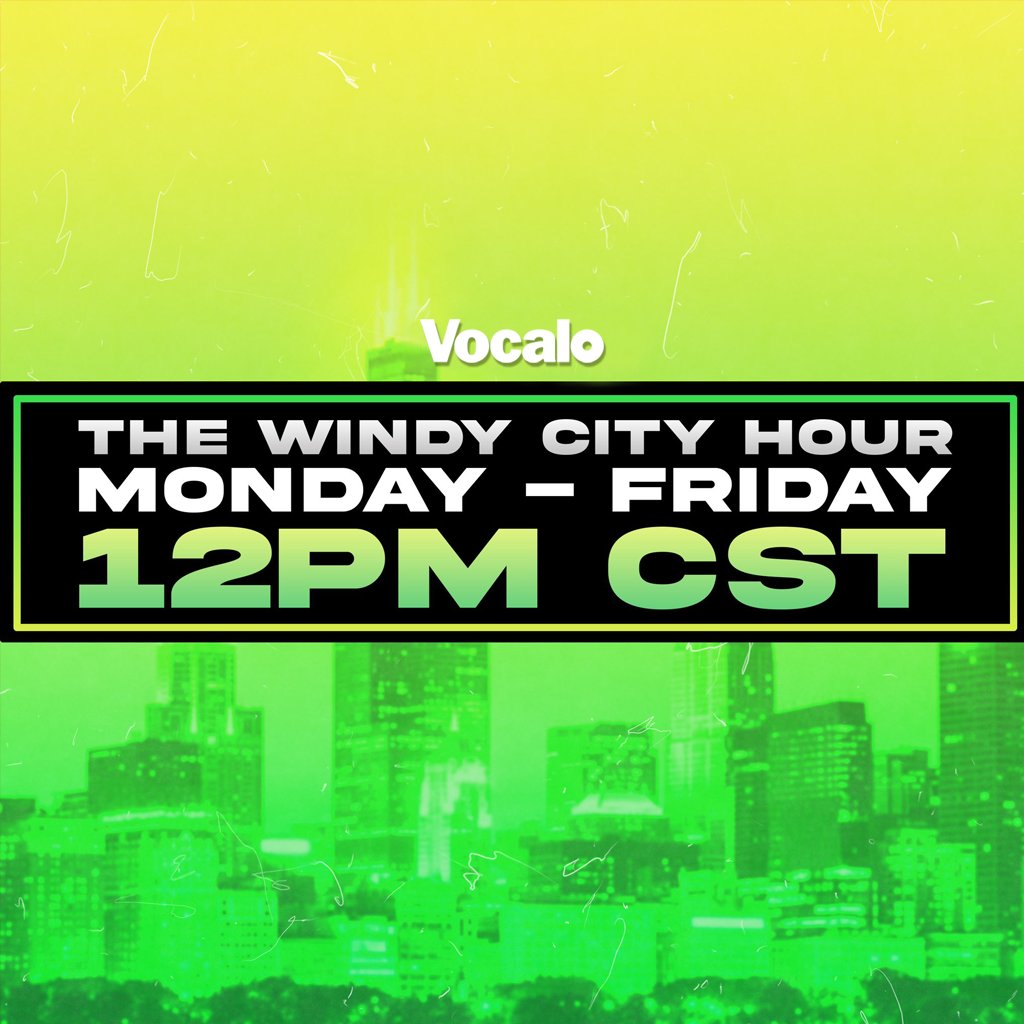 We always hold it down for Chi-town here at Vocalo so you can too! Catch up with local artists you need to know on the #WindyCityHour with @OfficialBekoe! Up next from noon to 1 pm CST! 91.1 FM 📻 Vocalo.org/player