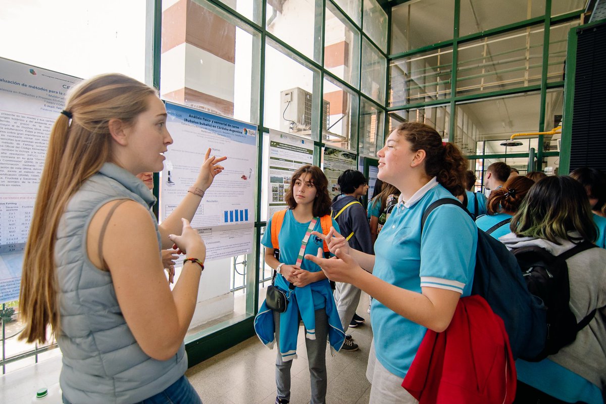 💪 Una oportunidad para que alumnos y alumnas puedan reunirse con investigadores, intercambiar saberes y reconocer diversos ámbitos de desarrollo profesional y técnico en el área de la investigación.