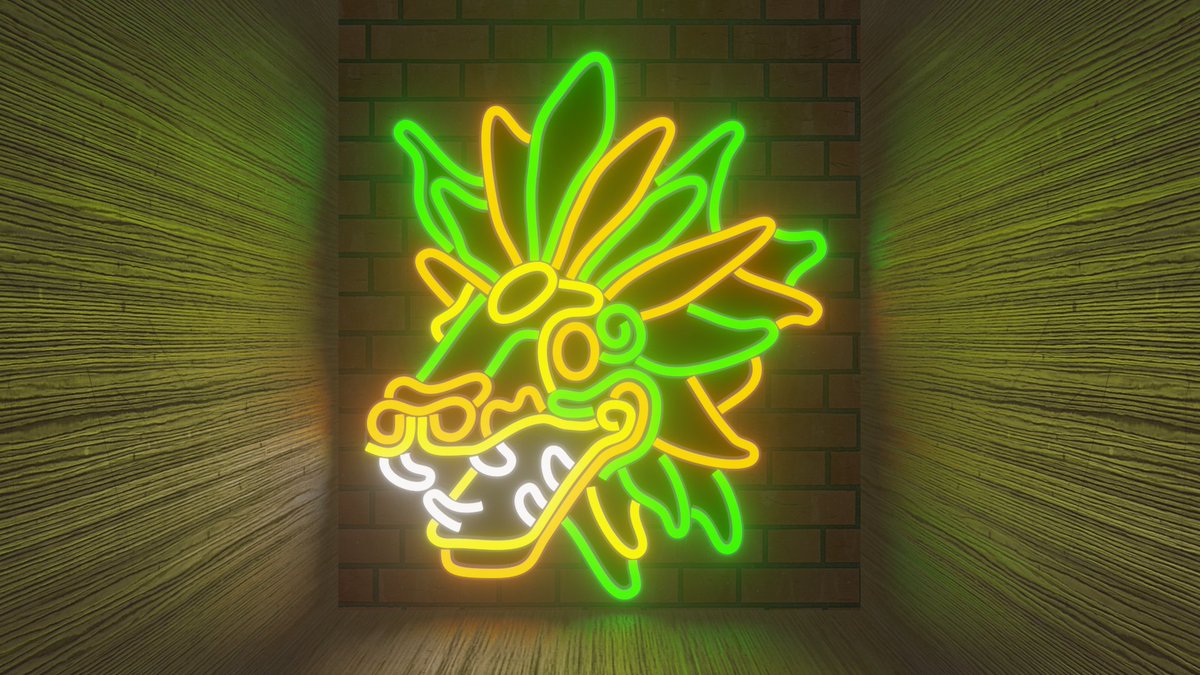 I made a Neon light based on the Quetzalcoatl. I've been wanting to do this one since visiting Mexico last year.

Twincitiesglowshop.etsy.com

#neon #neonlights #Mexico #travel #art #maker #neonled #fridaymorning