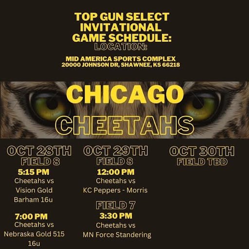 MayaHollendoner's tweet photo. Kansas City #chicagocheetahscoronado is in the house!!! Ready to play some #softball #kctournament #fallball #lemotsoftball #letsgocheetahs https://t.co/4a9X1t7Eek