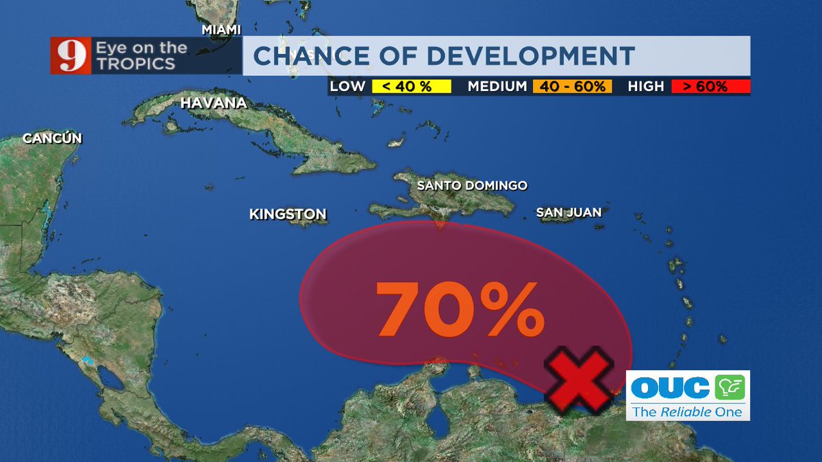 Rusty mccranie on twitter there is now a 70 chance that the tropical