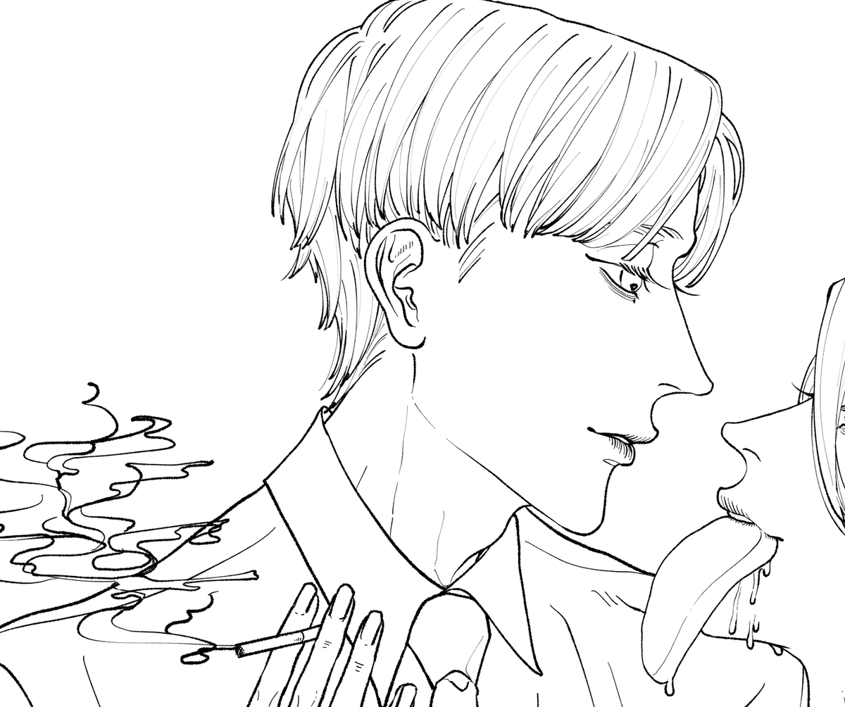 wip 初めてのざかペンさん 