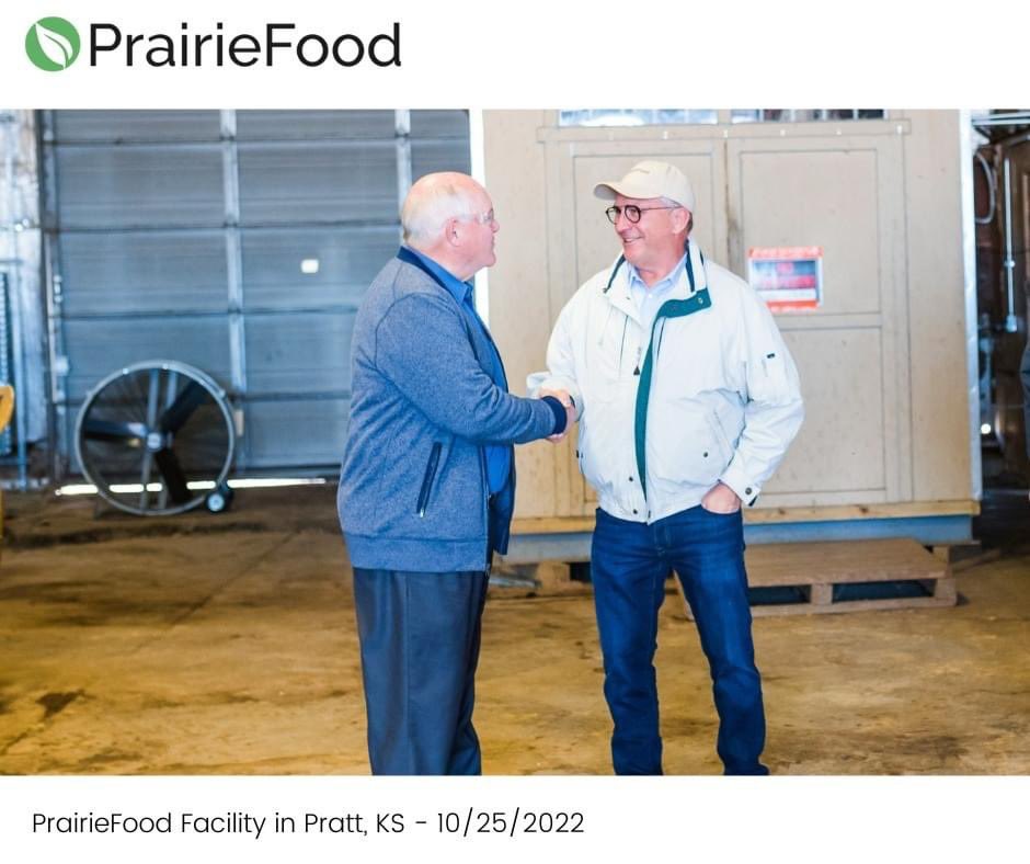 PrairieFood was joined by Congressman Ron Estes at our Pratt, Kansas facility. PrairieFood™ is a young, vibrant, up-and-coming company with a triple-P bottom line: taking care People and the Planet by helping everyone in the supply chain be Profitable.prairiefood.com