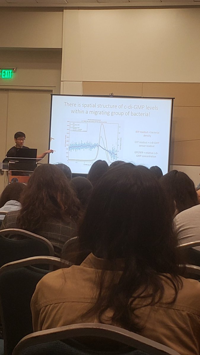devbiodelfi's tweet image. Great talk from Lam Vo, @YSACNAS Secretary, @EmonetLab trainee, and @MCDB_Yale graduate student, at #2022NDISTEM on Bacterial Migration! Congrats Lam 🎉