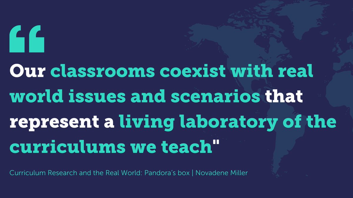 I_S_Network's tweet photo. Novadene Miller analyses the importance of adapting the curriculum and our teaching styles to help our students be ready for the world of work. #intledchat
👉 Read full article here: https://t.co/hlGNGGGYxa https://t.co/RAuKHC9GaH