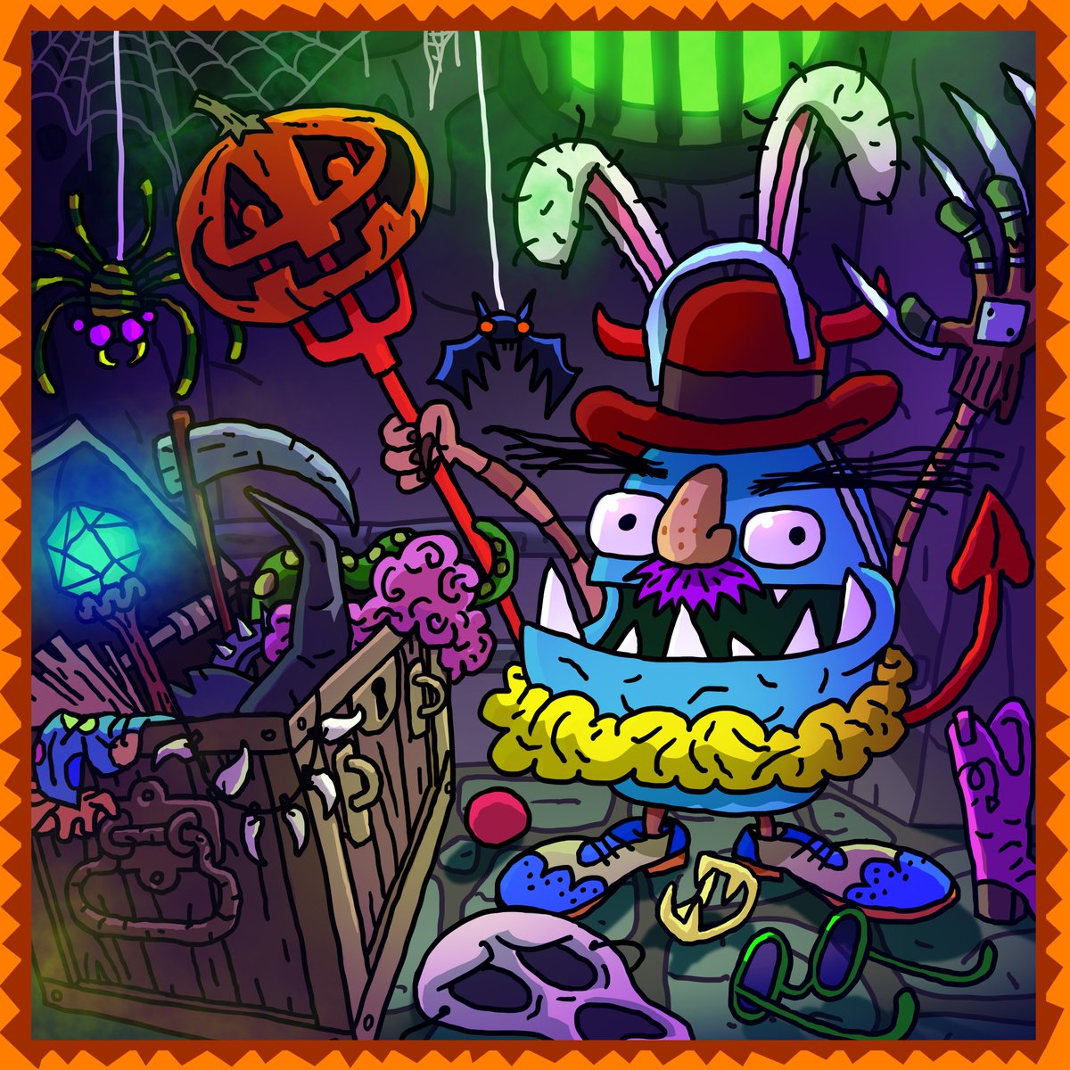 Halloween lovers! 🔊
🎃
As much as you are thrilled to be choosing what you will dress up as next October 31st, so are our Monstras!👻



🎁 We are giving away 1 Cosa Monstra Genesis on this post!

To enter: 
1️⃣ Retweet &amp; Like
2️⃣ Tag 3 spooky friends

96 hours 🕰