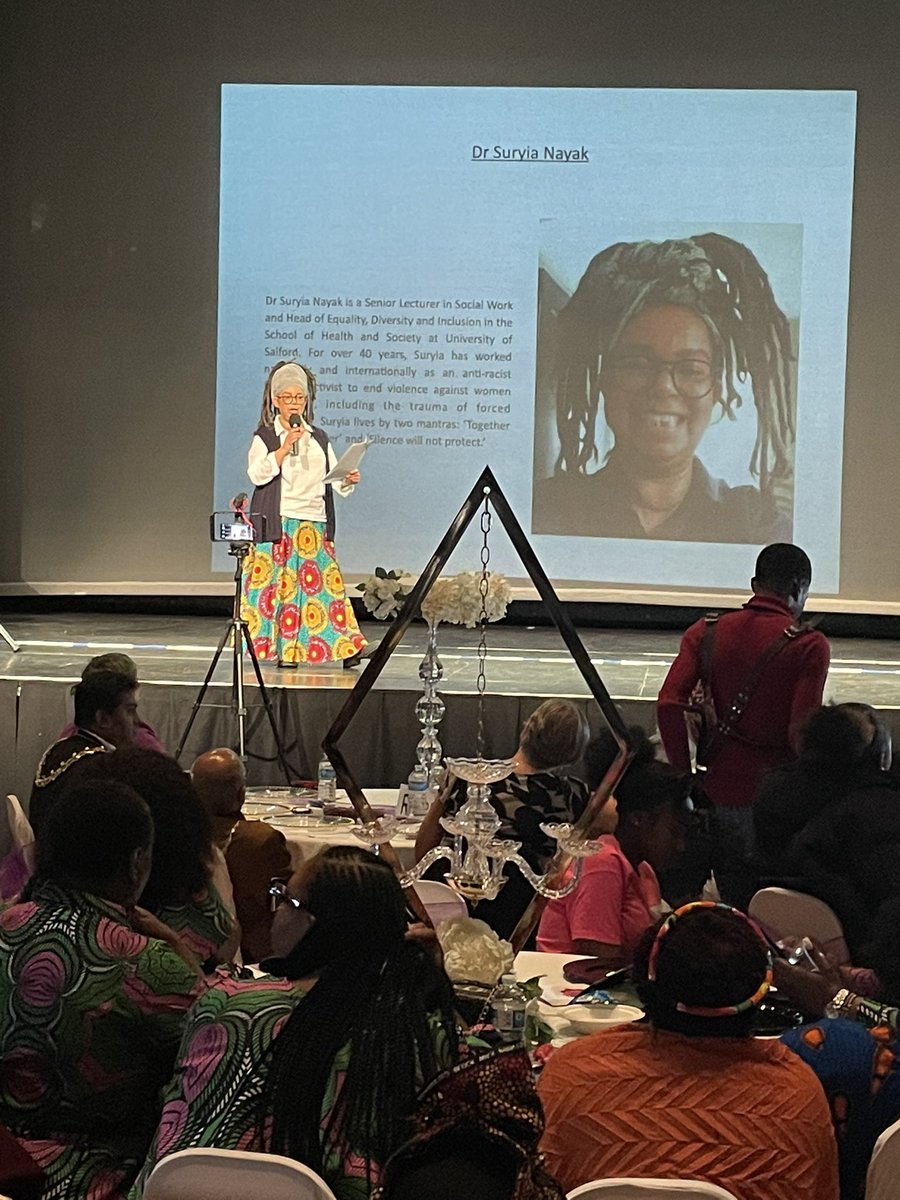 mindful_cuppa's tweet photo. “Connection between us is the basis for action- together we are stronger “ ( Dr Suryia Nayak) @mhapp @GMWSA_ #Blackhistorymonth2022 https://t.co/uhlmc8exab