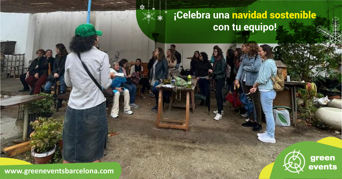 ¿Quieres mejorar la cohesión de tu equipo promoviendo valores sobre la sostenibilidad? Conoce nuestras actividades y experiencias para navidad. Más info en 👉 greeneventsbarcelona.com

#Barcelona #Sostenibilidad #Sostenible #RSE #ODS #TeamBuilding #VoluntariadoCorporativo