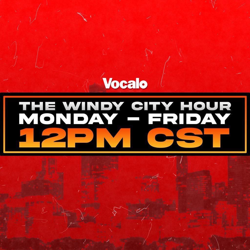 Keep the good vibes going with #WindyCityHour — an hour of local music on the radio hosted by @OfficialBekoe! Catch it every weekday from noon to 1pm CST. Only on 91.1 FM 📻 Vocalo.org/player