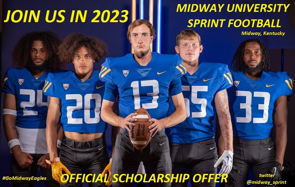 So Grateful to be offered a Scholarship to attend Midway University to continue my education and play Sprint Football. Thank You to My Parents, Coach Davis, My Recruits, Forest Hill High School and to God always for blessing me with the talents I have. #dontsleepon11 #Godisgood