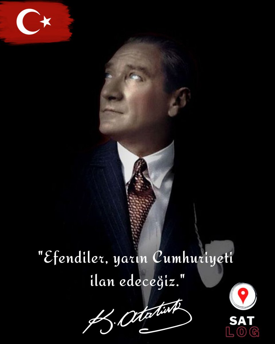 Geleceğe güçlü biçimde ulaşabilmek, Cumhuriyetimizi korumak ve yaşatmakla olanaklıdır. 29 Ekim Cumhuriyet Bayramınız Kutlu Olsun…