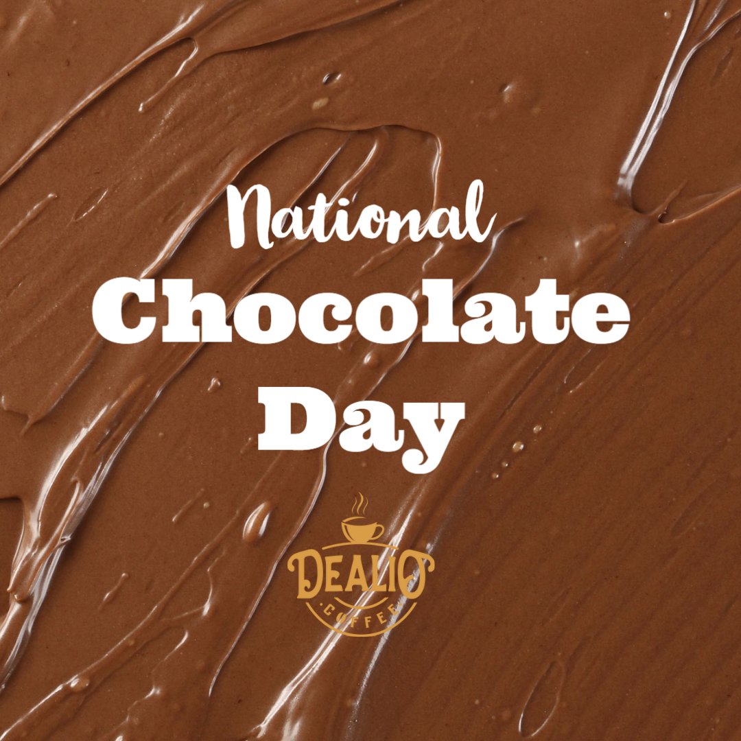 DealioCoffee's tweet photo. Here's to mankind's second-greatest invention, coffee was first. So grab yourself a Chocolatte and enjoy National Chocolate Day! https://t.co/fYSXc7KGSw