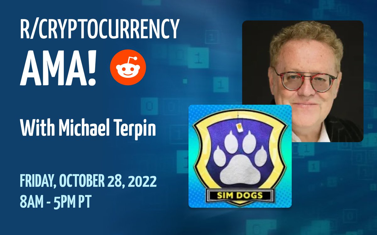 We are live!

Head to our #AMA now on <a href="/CCMOD_/">r/CryptoCurrency Moderators</a> , and start the conversation with <a href="/michaelterpin/">Michael Terpin</a>: reddit.com/r/CryptoCurren…

#SIMSwap #CyberSecurity