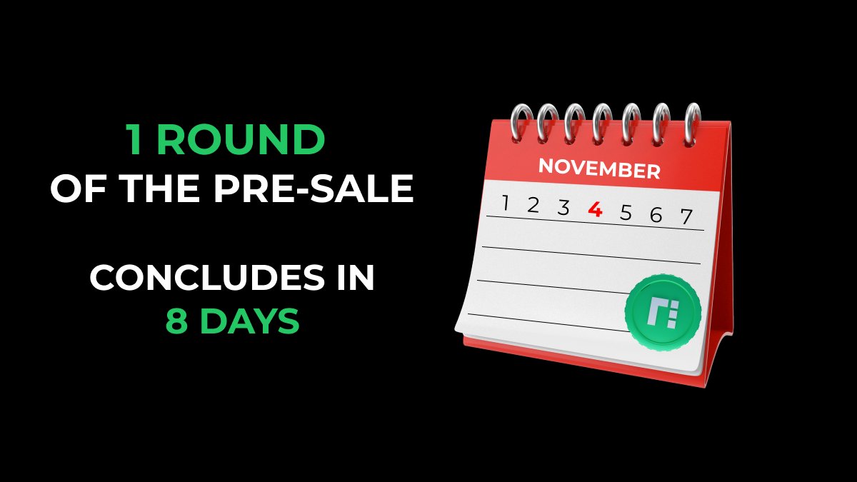 ndbmoney's tweet photo. Less than 8 days left until the first pre-sale #round concludes. 

Are you sure you’ve got enough $NDB? We will raise the #price in the second round.

Get your $NDB at https://t.co/OdHWZ7DmTw https://t.co/GugF2Z7iVk