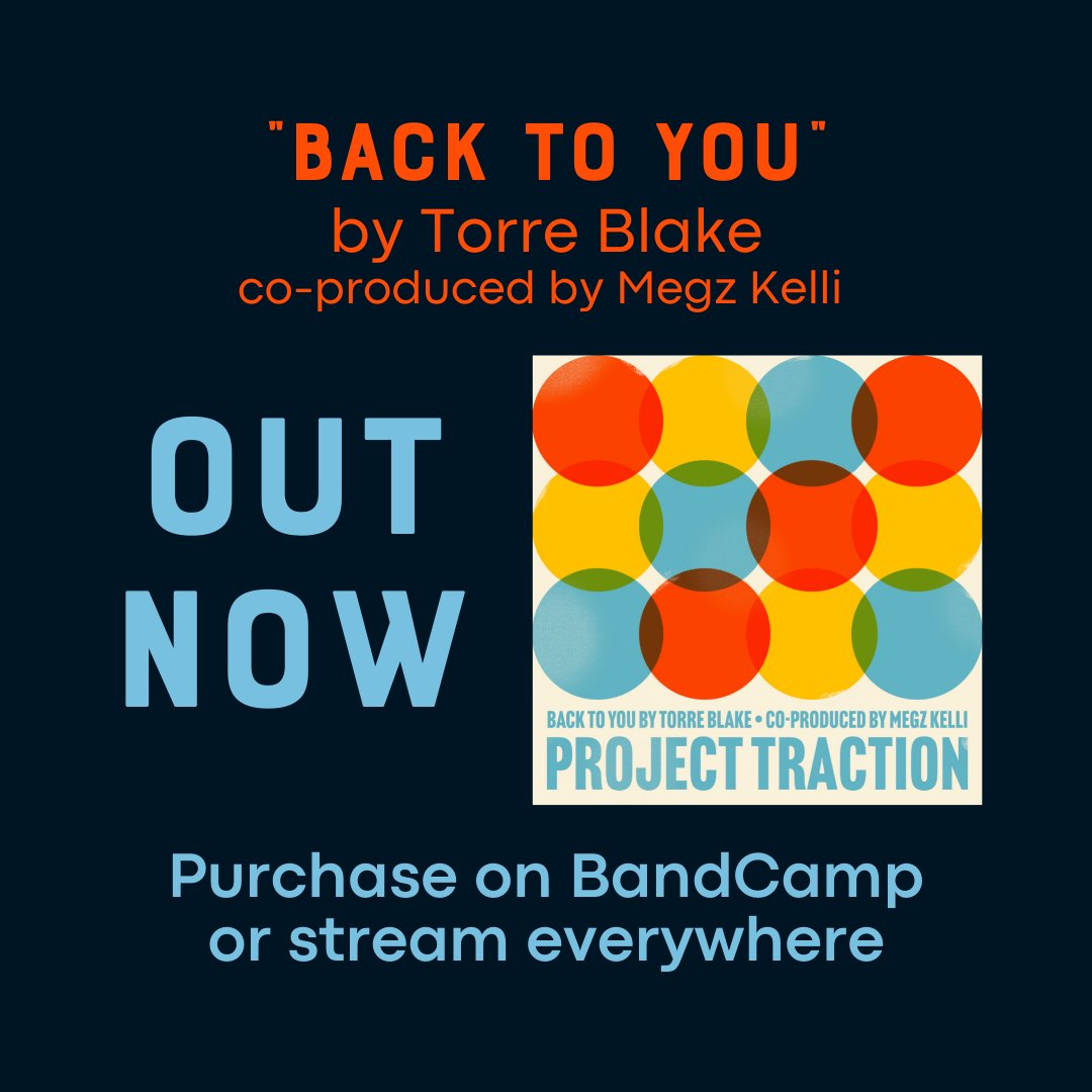 ProjTraction's tweet photo. “Back to You”, co-produced by Megz Kelli, is OUT NOW &amp; this heartfelt pop-RnB track is a must-hear. 🎧 Go listen for yourself 👉 https://t.co/4mBaYsKyi0

Artist: @torreblake Producers: @gimmiekissmegz &amp; @jimenoacid Mastering Engineer: @quashling Engineers: @grant_eppley &amp; Jim Eno https://t.co/EB1sOPANSb