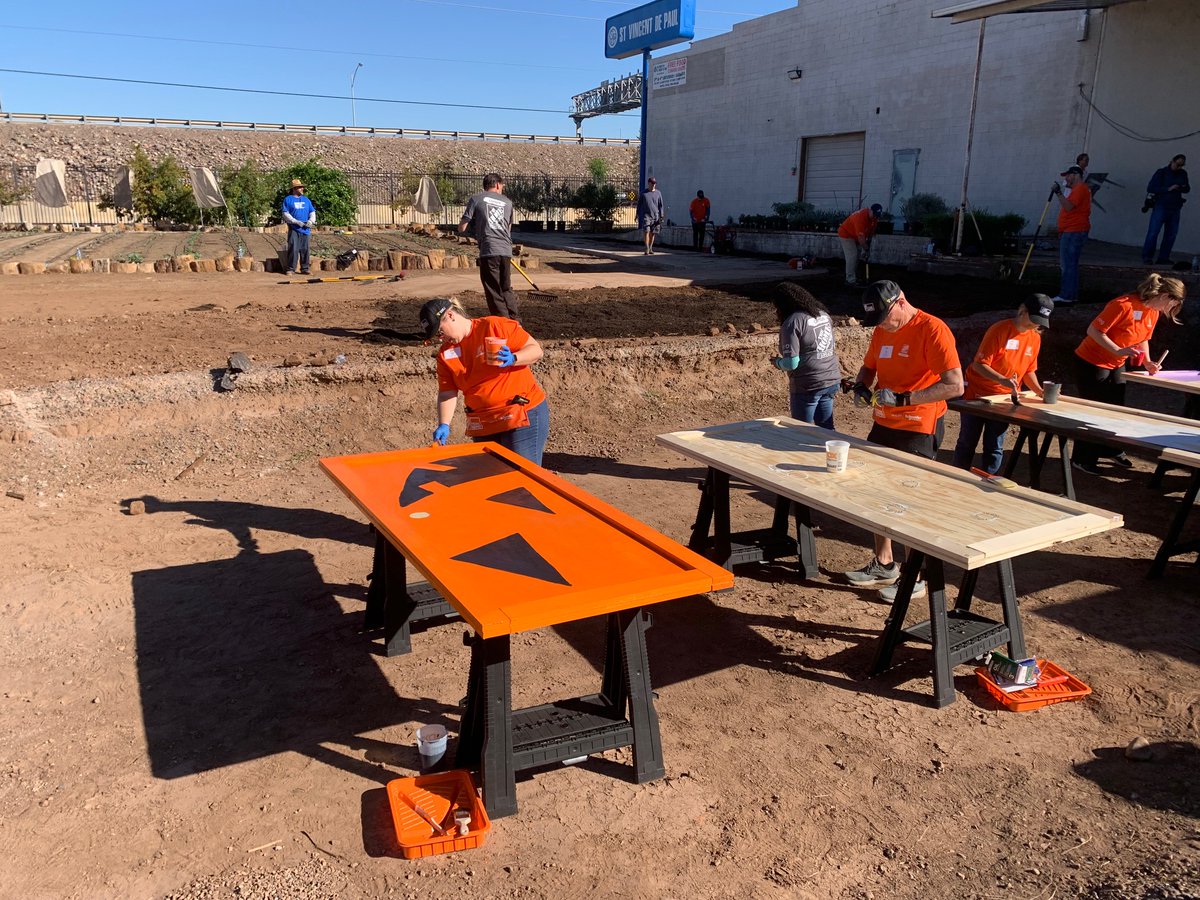 Huge shoutout to our orange-blooded Orange Elite building materials supplier partners, @Cerrowire @JMEaglePipe @KiddeSafety @KleinTools @Oatey and @Southwire, for making a difference in the lives of thousands of homeless veterans alongside #TeamDepot. We are thankful for you 🧡