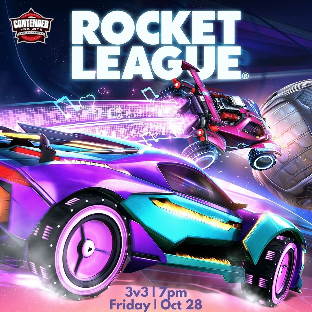 Who’s ready for the 3v3 Rocket League today?!

Join us at 7pm tonight to battle it out!

#rocketleague #lubbock #lubbockesports #tournament  #esports