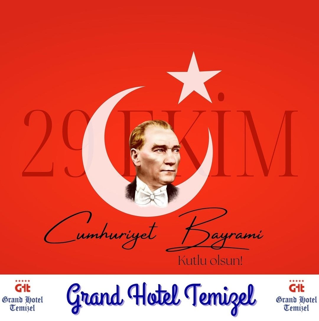 Bu tarihi gün, bizi biz yapan ortak değerlerimiz etrafında her zamankinden daha güçlü bir şekilde kenetlenme günüdür. Herkesin Cumhuriyet Bayramı kutlu olsun…
 #29ekim #29ekimcumhuriyetbayramımızkutluolsun