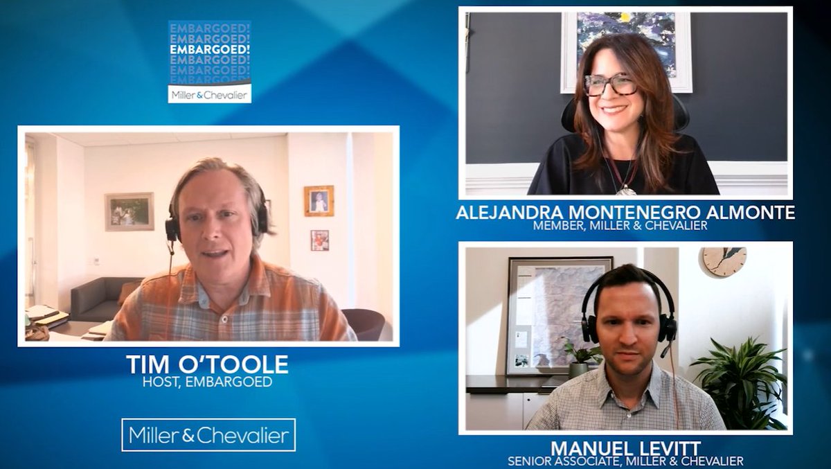 millerchevalier's tweet image. #EMBARGOED! Emergency Pod! @TimOToole2, Alejandra Montenegro Almonte, and Manuel Levitt discuss President Biden's October 24 E.O. that creates infrastructure that could lead to a significant increase in Nicaragua sanctions: bit.ly/3sGIF2O