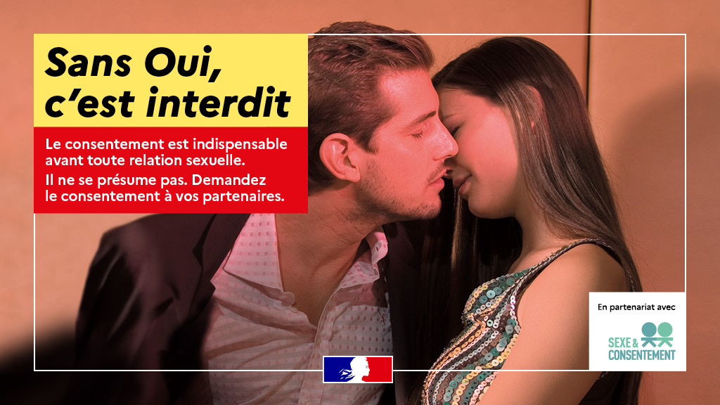 #SansOuiCestInterdit ⛔️

💜 Le consentement est indispensable dans toute relation affective et sexuelle. Il ne se présume pas. Créons une culture du consentement dans l'enseignement supérieur.