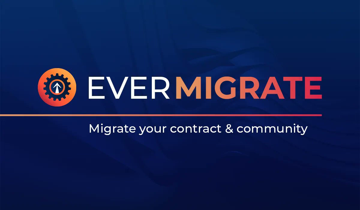 Know a #DeFi protocol looking to migrate to a new #contract? Let them know about #EverMigrate, a seamless tool that allows contracts and users to effortlessly migrate - ensuring #security and #safety for everyone involved. Learn more today at everrise.com/evermigrate/