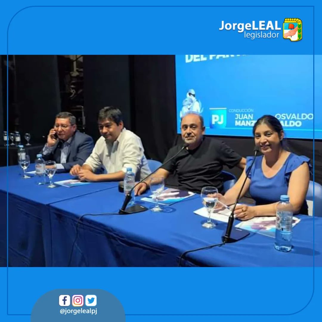 #SiempreCompañeros
CONGRESO DEL PARTIDO JUSTICIALISTA
En mi caracter de presidente del Congreso, con el que me honraron los compañeros, vamos debatir importantes temas partidarios.

¡Siempre Unidos, Siempre Compañeros!